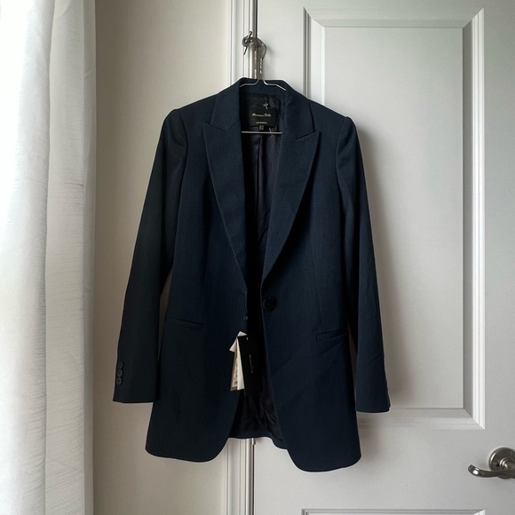 NWT Massimo Dutti Navy Blazer 💙 - Picture 2 of 6